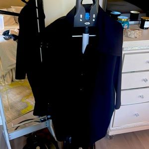 Black classy 3/4 coat